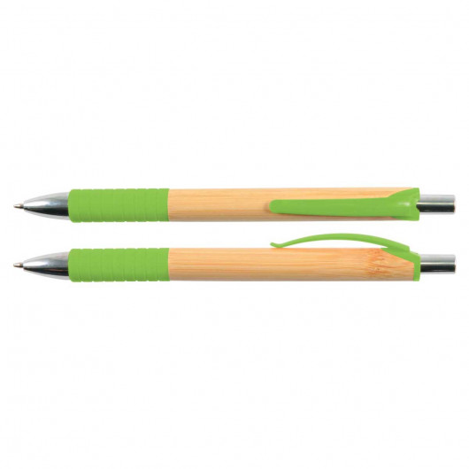 Promotional Clade Bamboo Pens Light Green